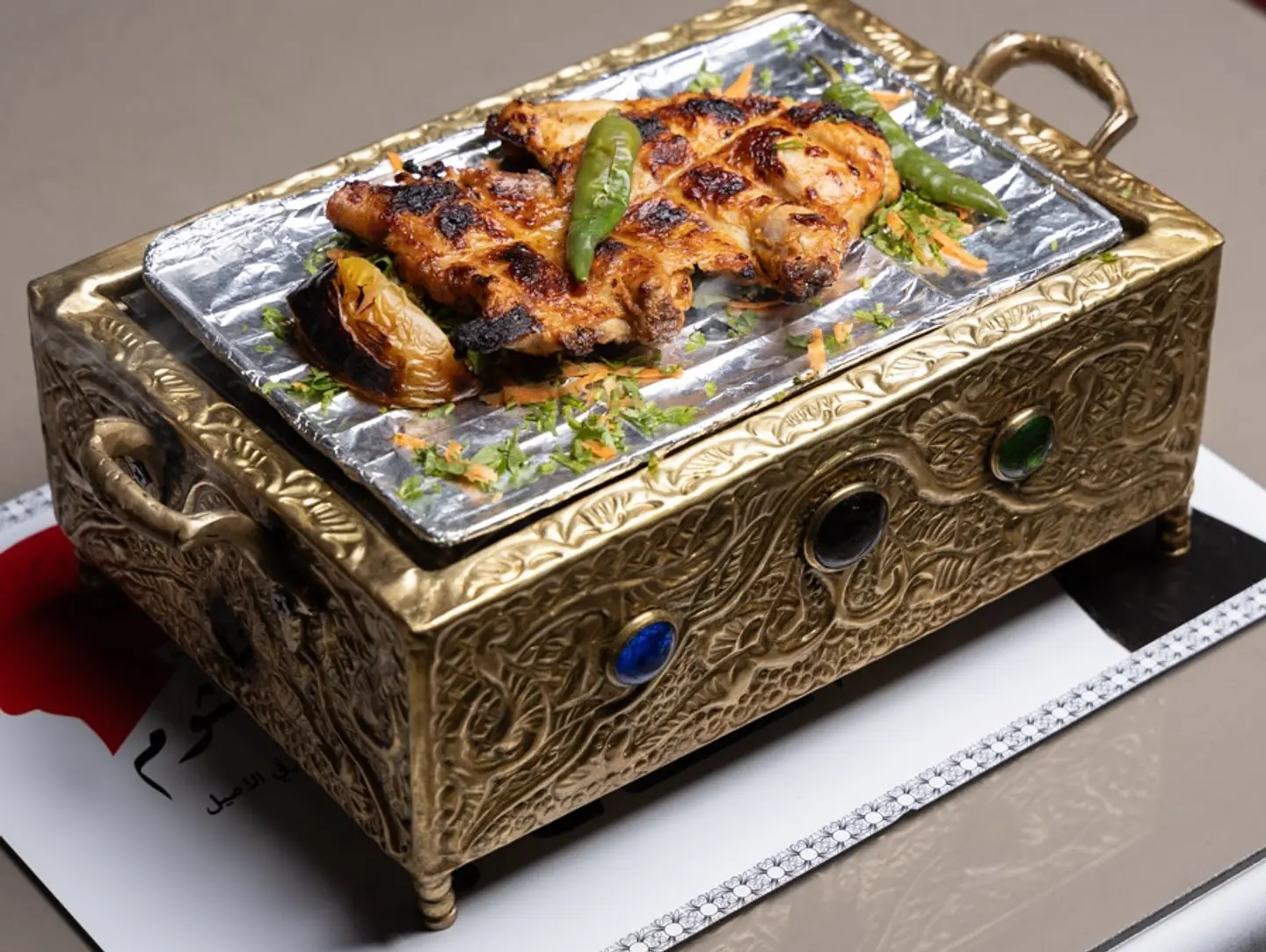 Half Grilled Chicken