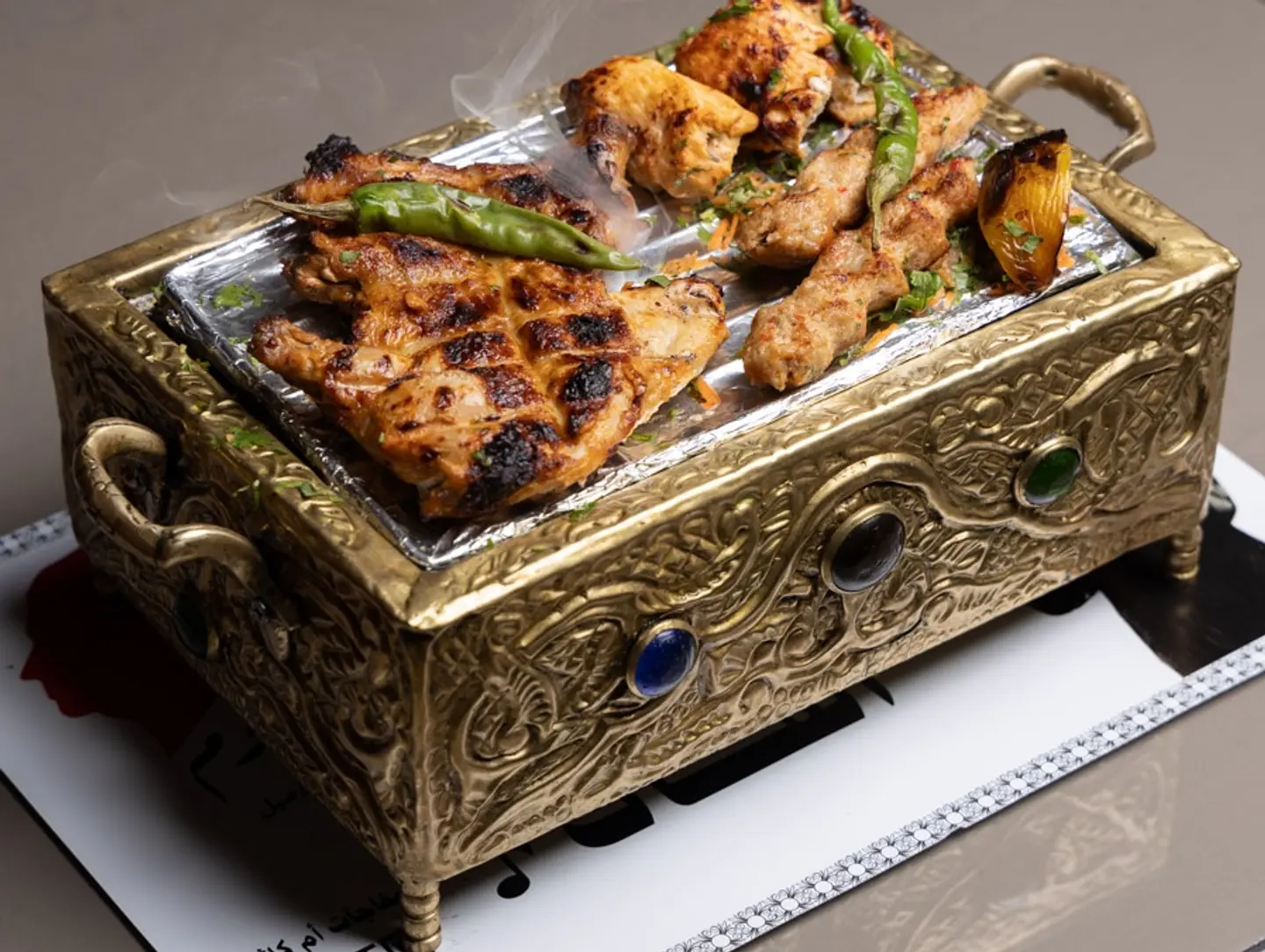 Mixed Chicken And Egyptian Rice