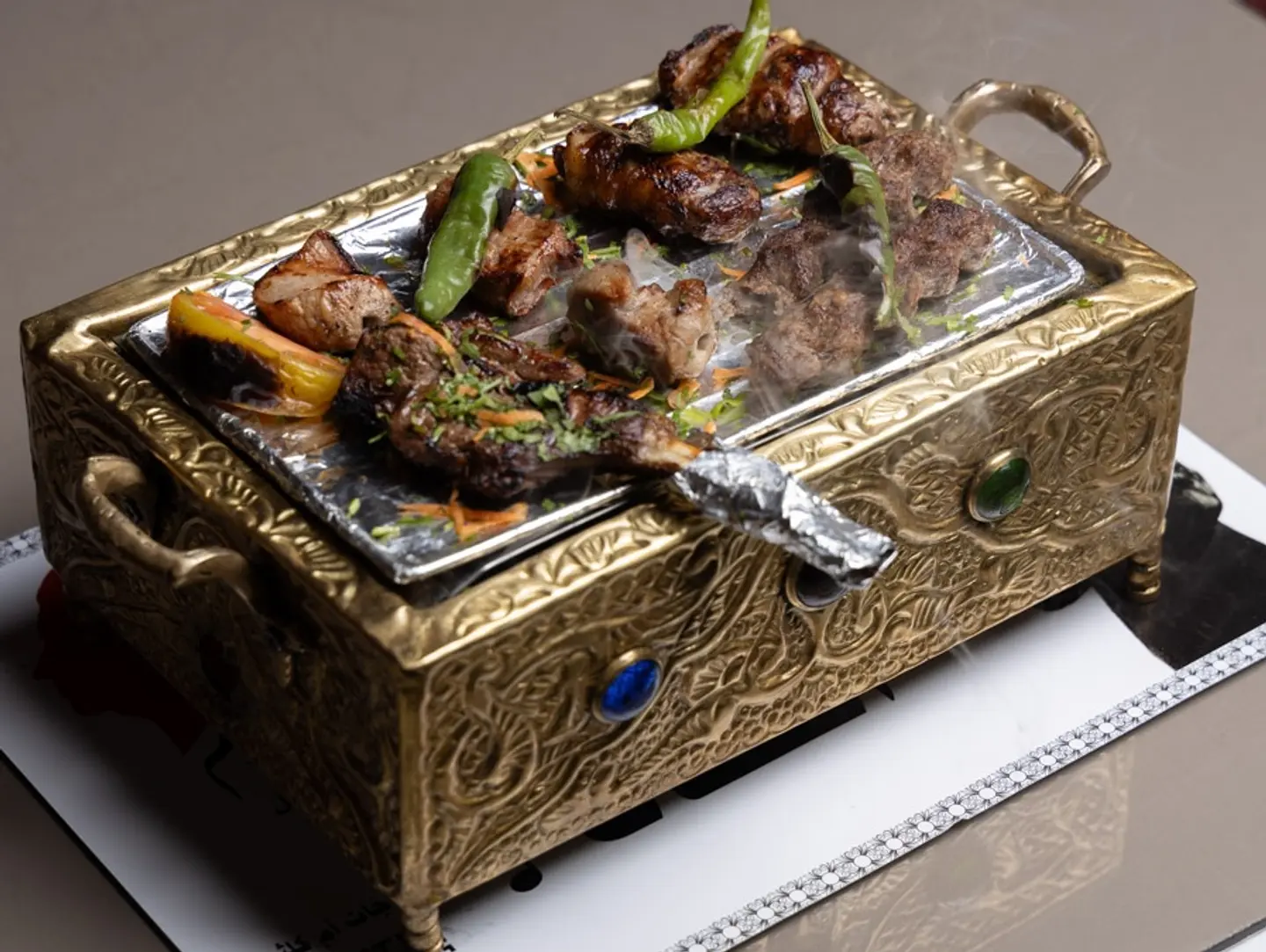 Mixed Meat And Egyptian Rice