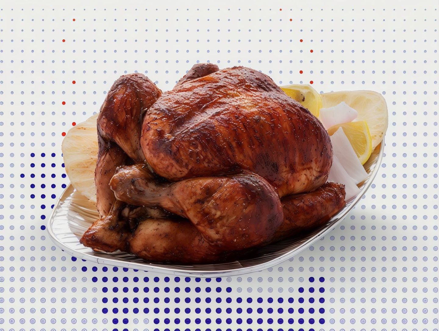 حبة دجاج شواية بدون رز