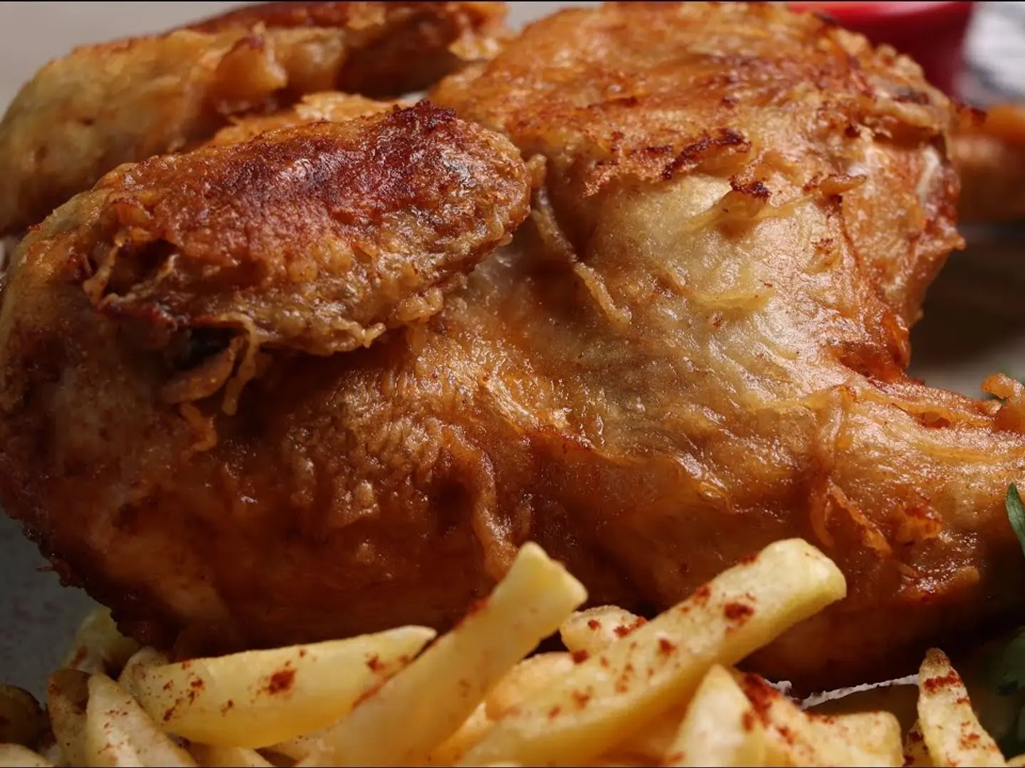 حبه دجاج مقلي بدون رز