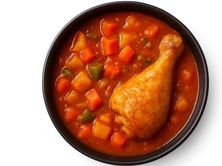 إدام دجاج بالخضار (حبة كاملة)