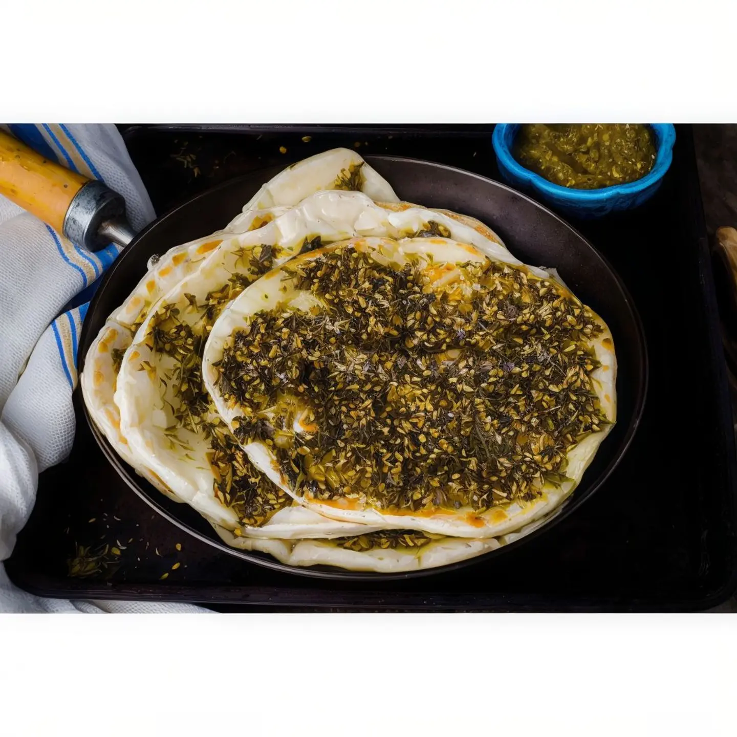 زعتر بالخضار