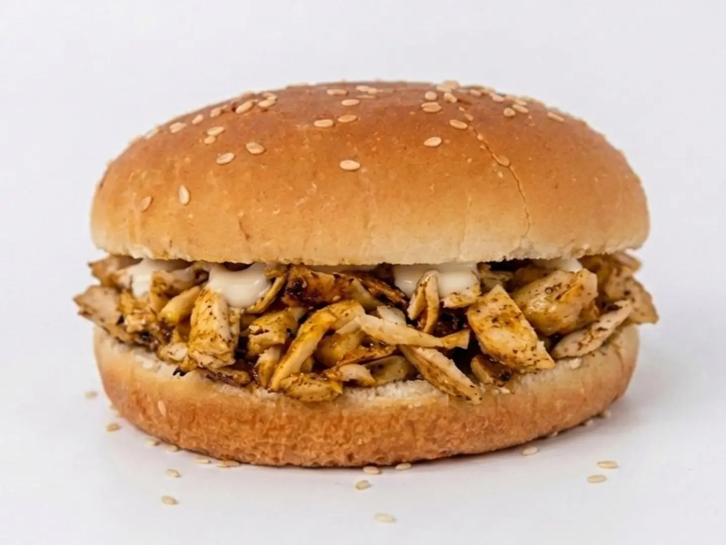 برجر دجاج - دجاج سادة