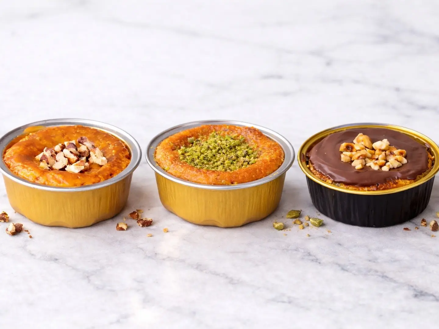 بسبوسة مكس (٦ قطع مشكلة)