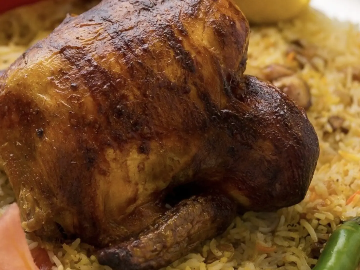 نص حبة دجاج شواية سادة