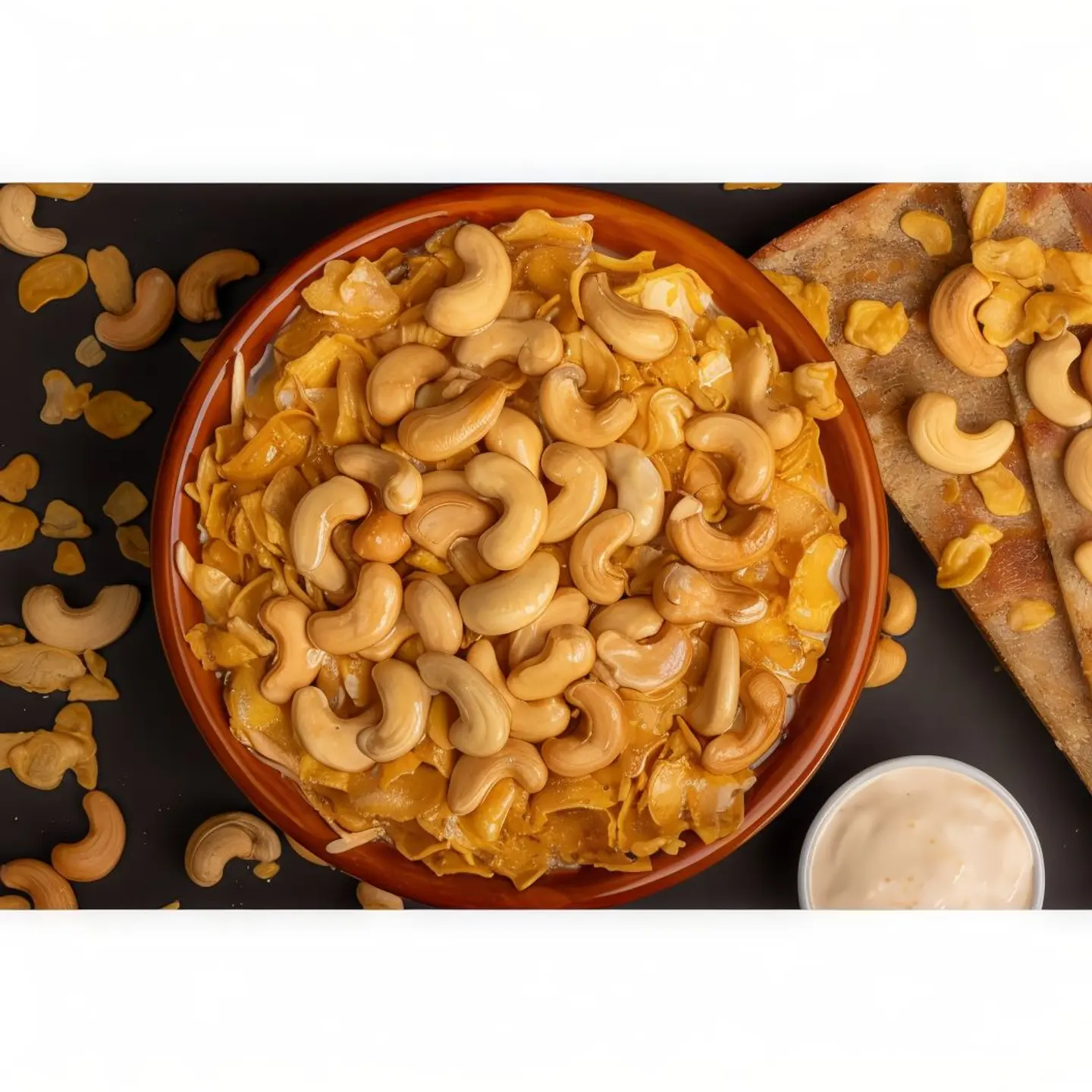 Cashew Areekah With Milk