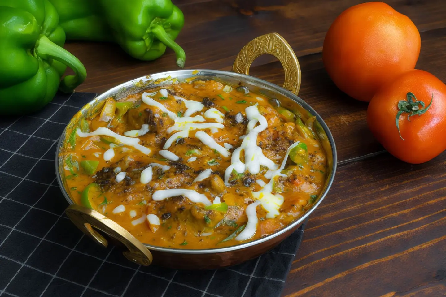 طبق لحم كراهي