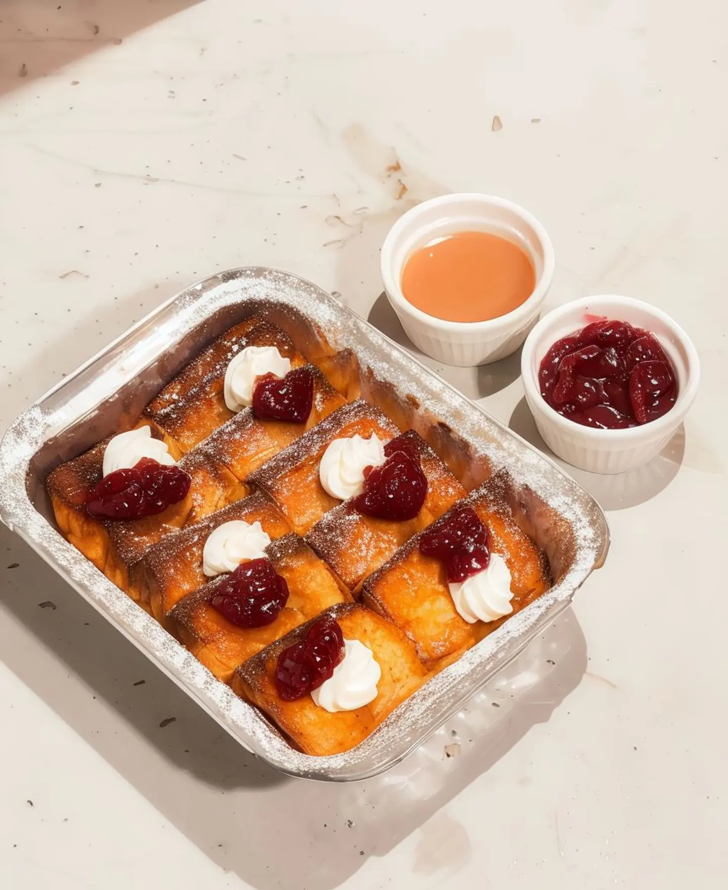 شرائح الفرنش توست بالتوت