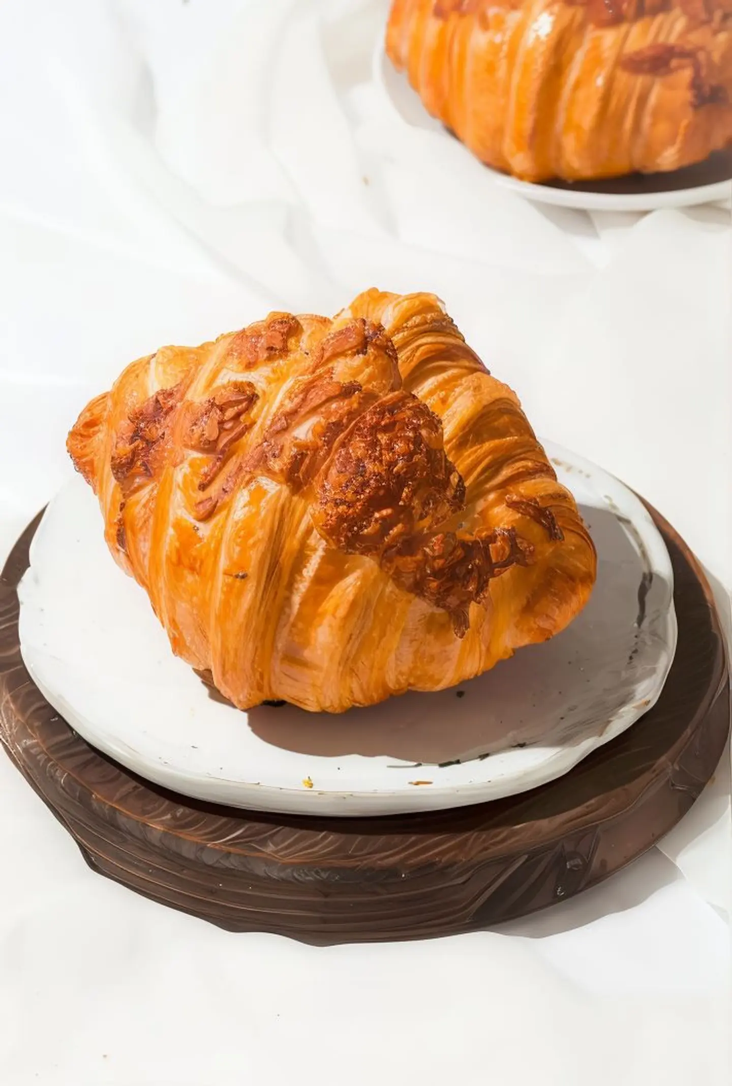 كراسون الزعتر بجبنة الحلوم