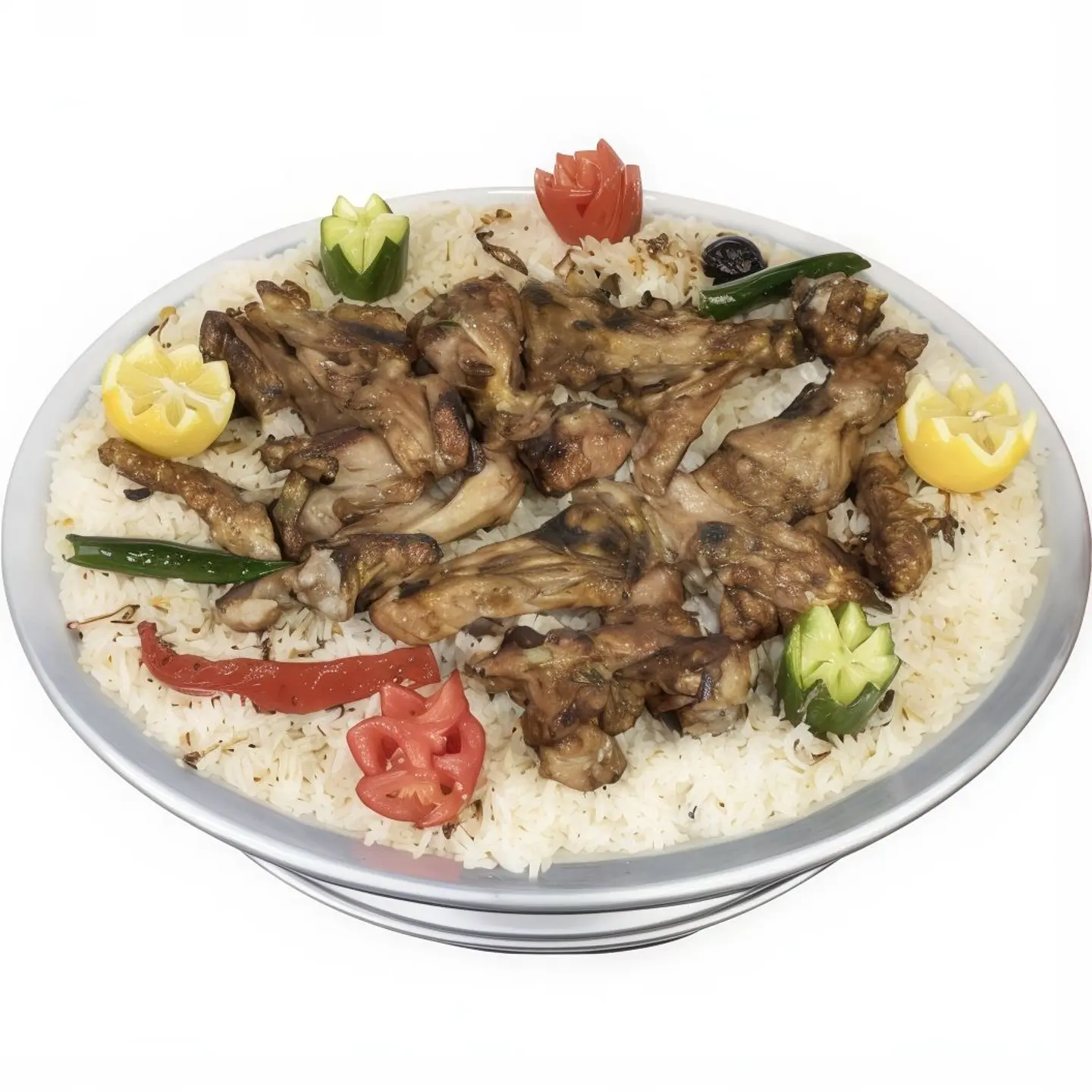 Half A Tais  With  Shabi Rice