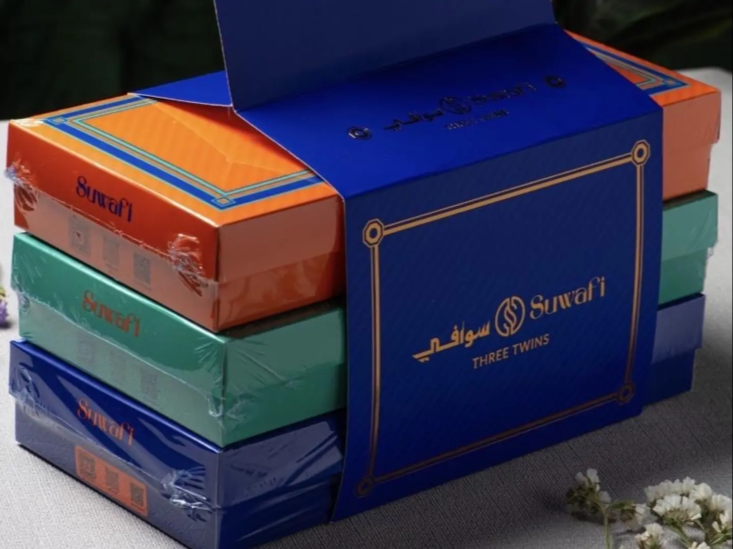 شوكولاتة فاخره -سوافي-رولز 3 نكهات 3 بوكسات