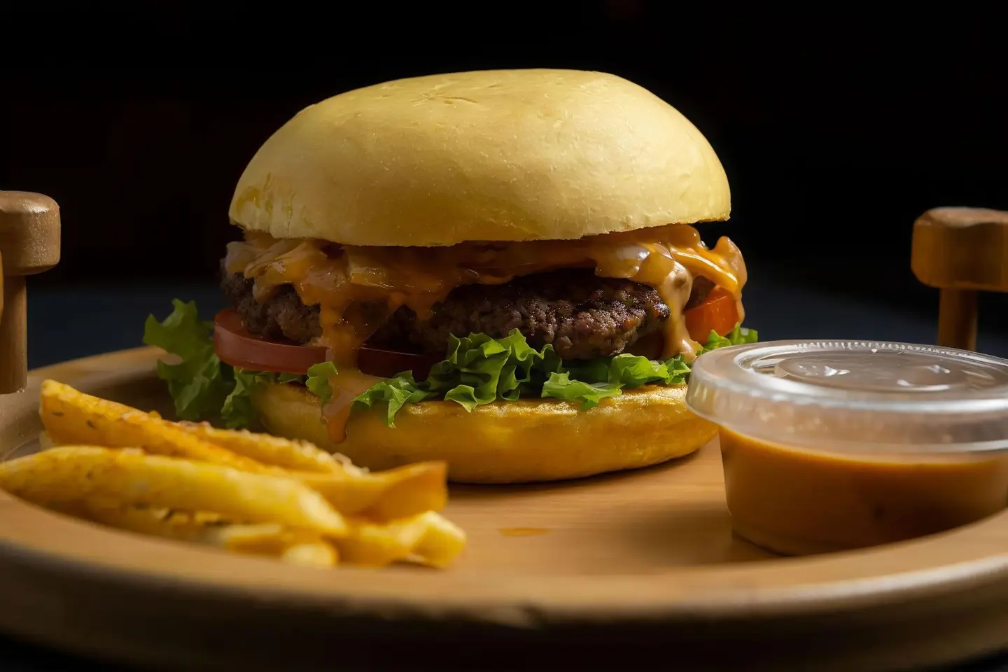 Baladi Beef Burger - Sandwich