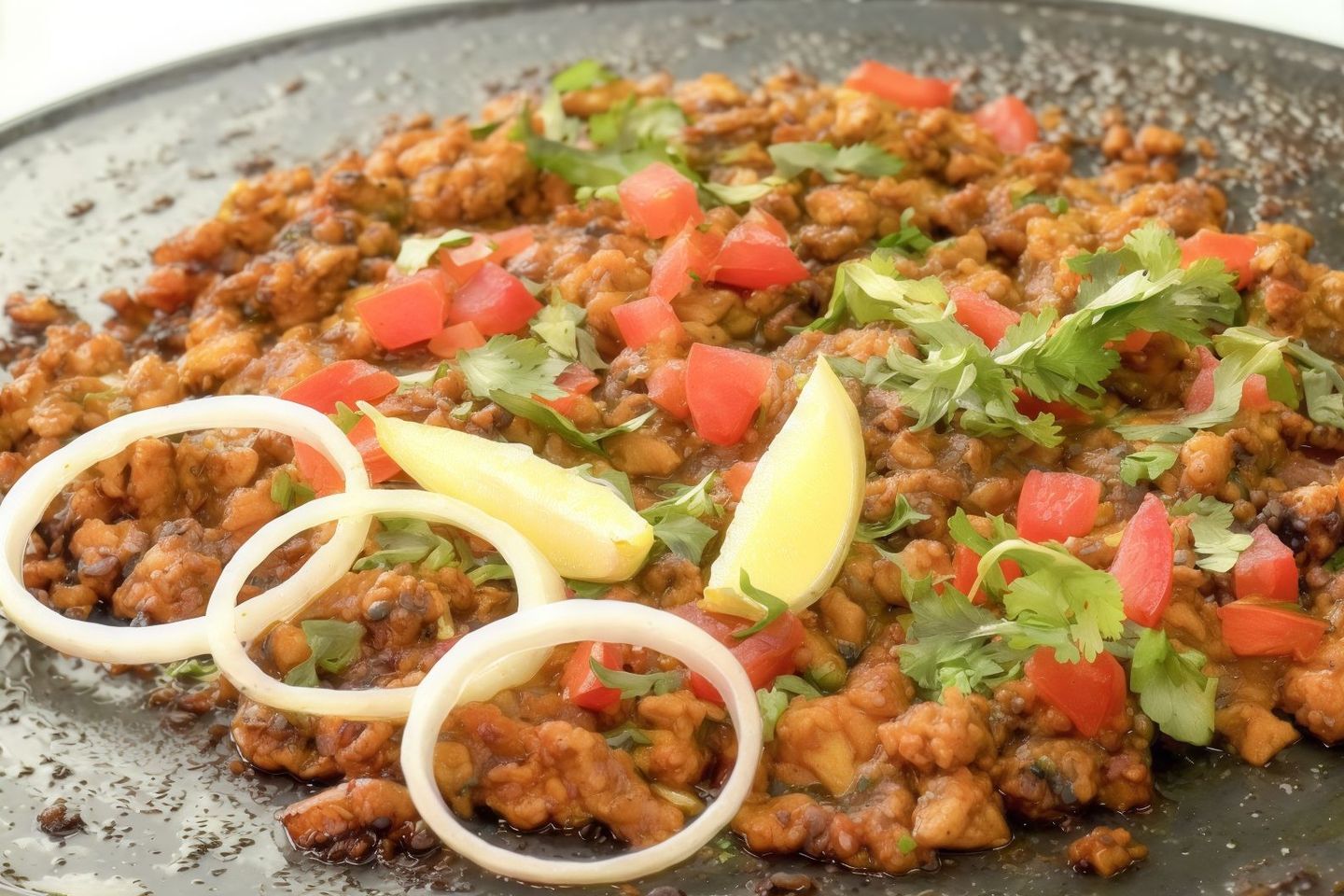 Fried Tawa Qeema