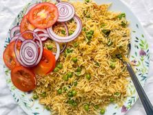 أرز البازلاء