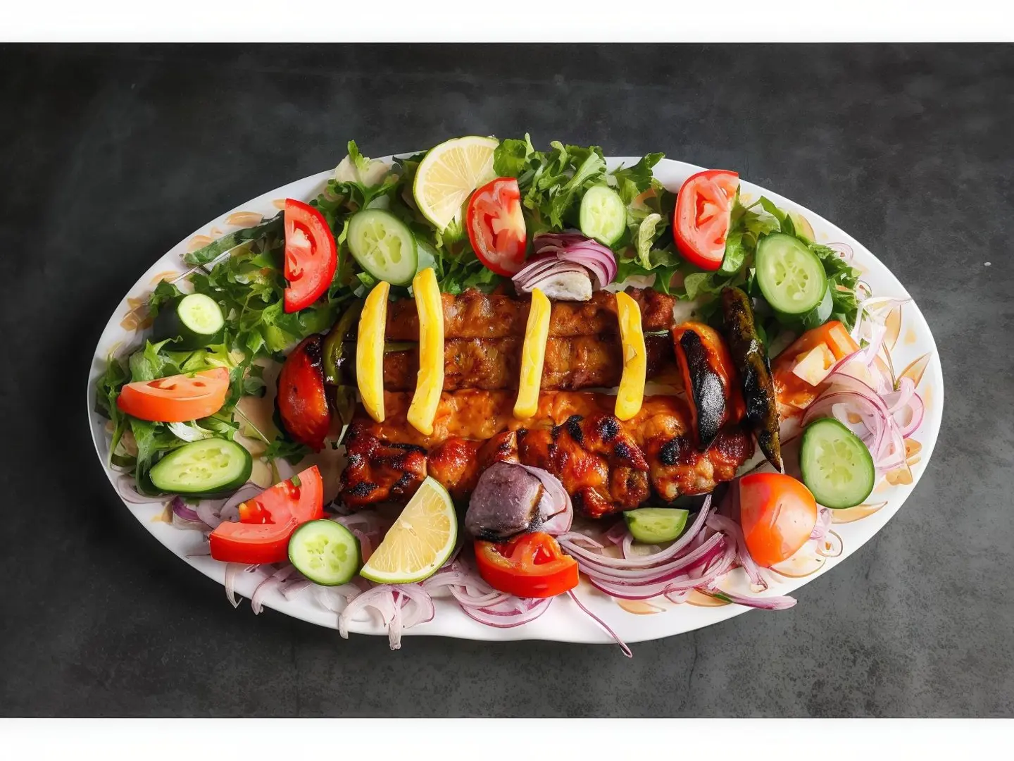 Meat Kebab Platter