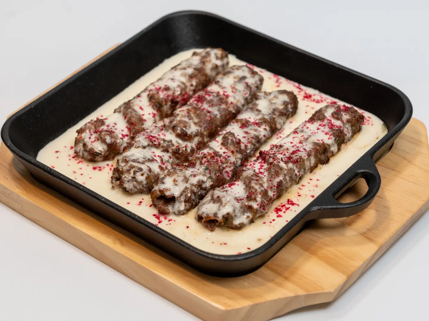 كباب لحم باللبن