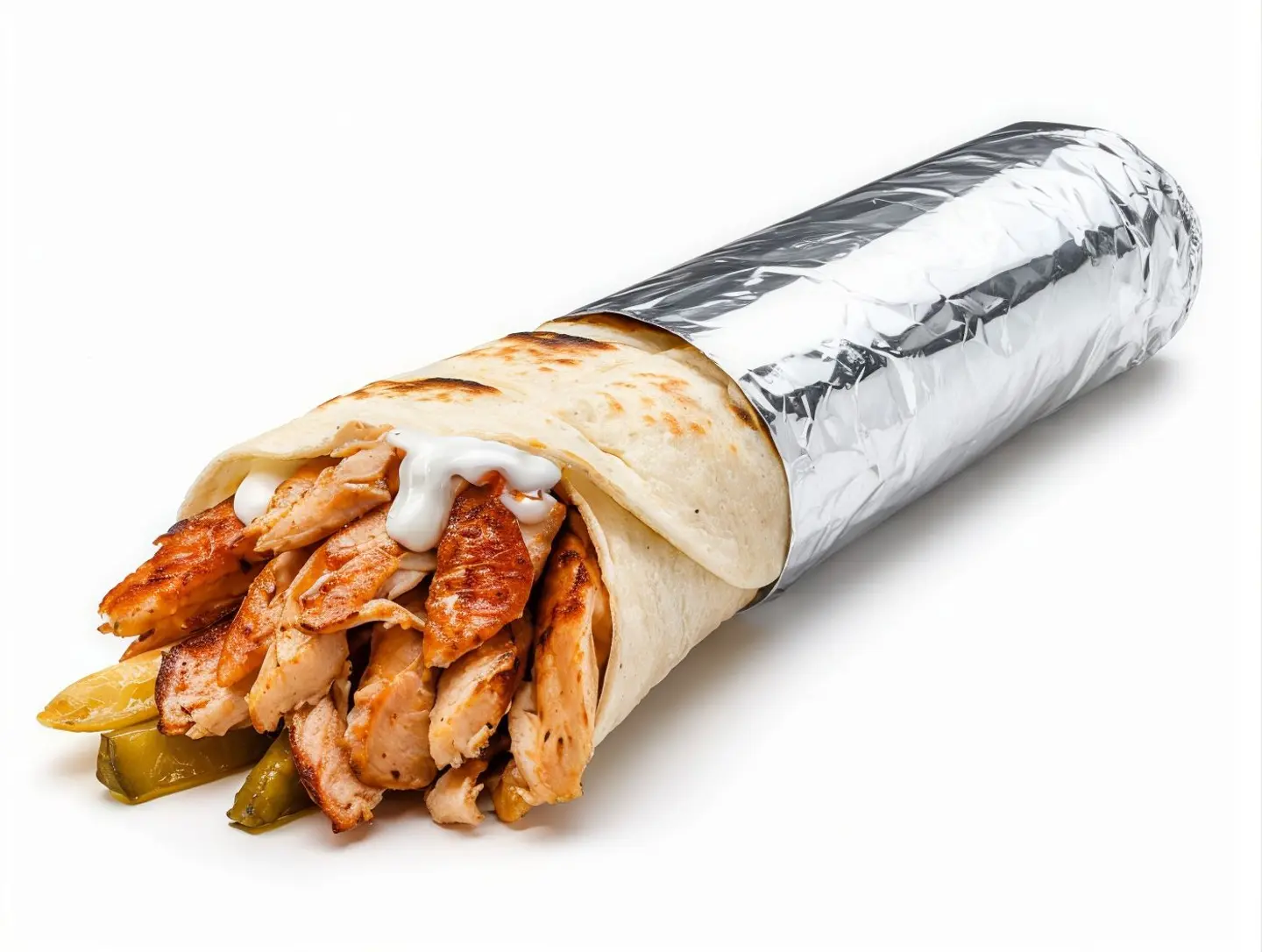 Shawarma Sandwich, Tortilla Bread
