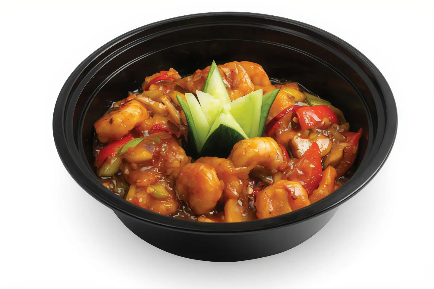 روبيان بالصوص الحار