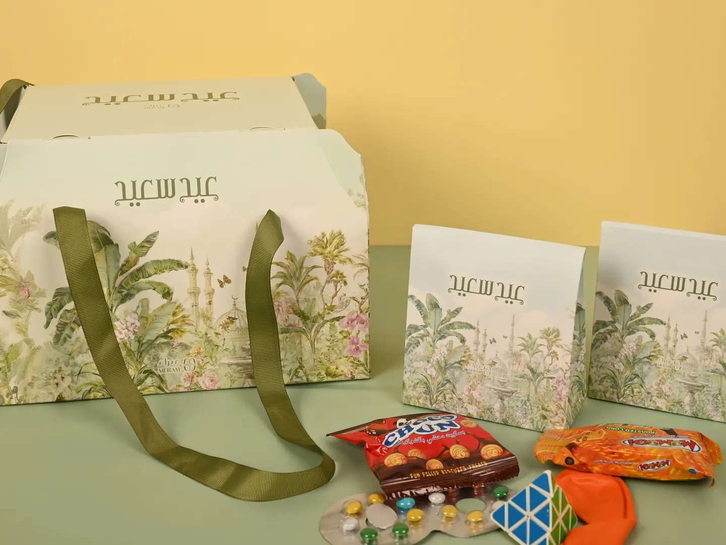 توزيعات العيد ثيم النخل