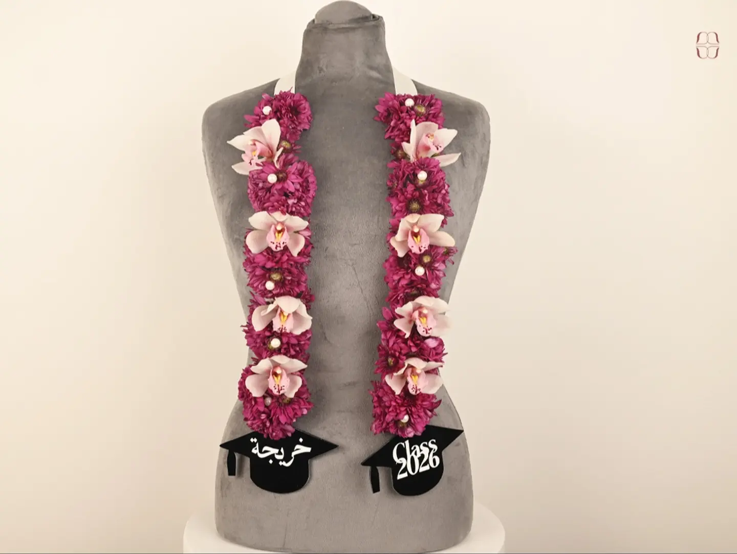 Natural Cymbidium Necklace