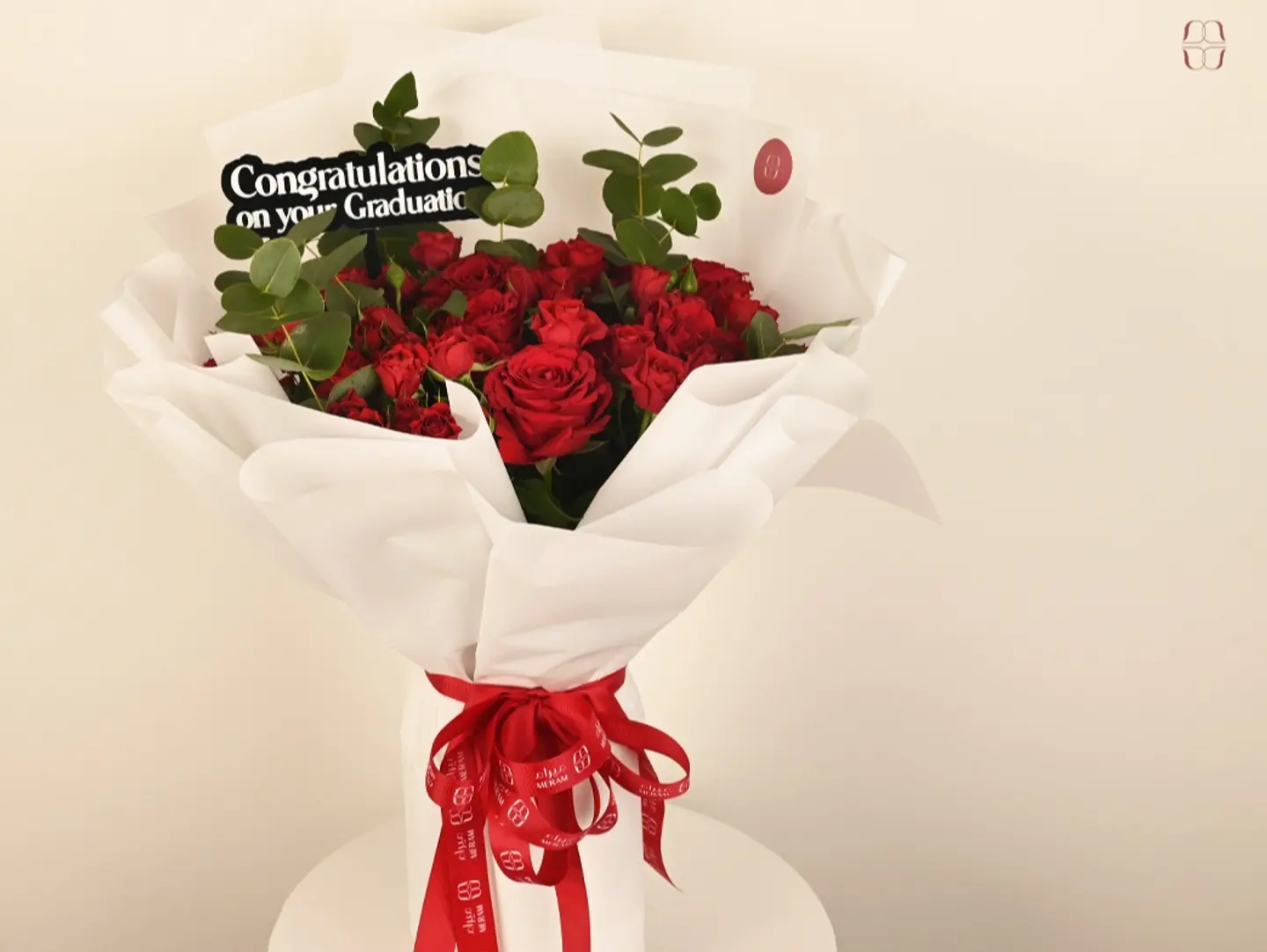 Red Graduation Bouquet
