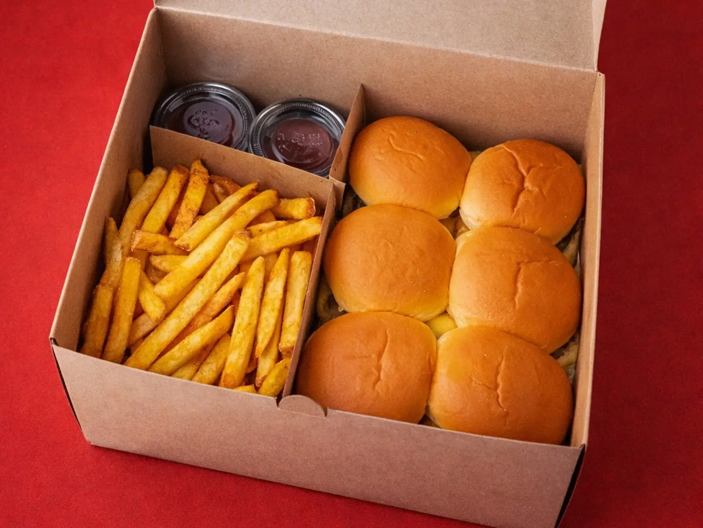 6 Sliders - Beef Box