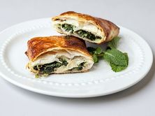 فطيرة سبانخ بطاطس