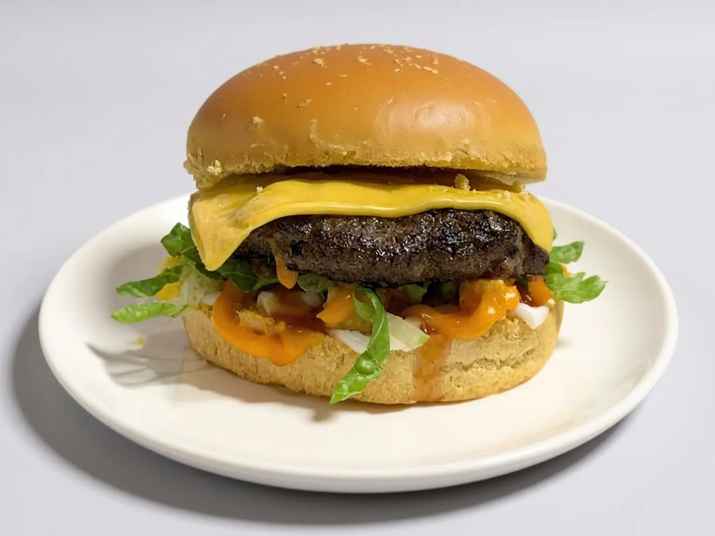 برجر لحم حاشي