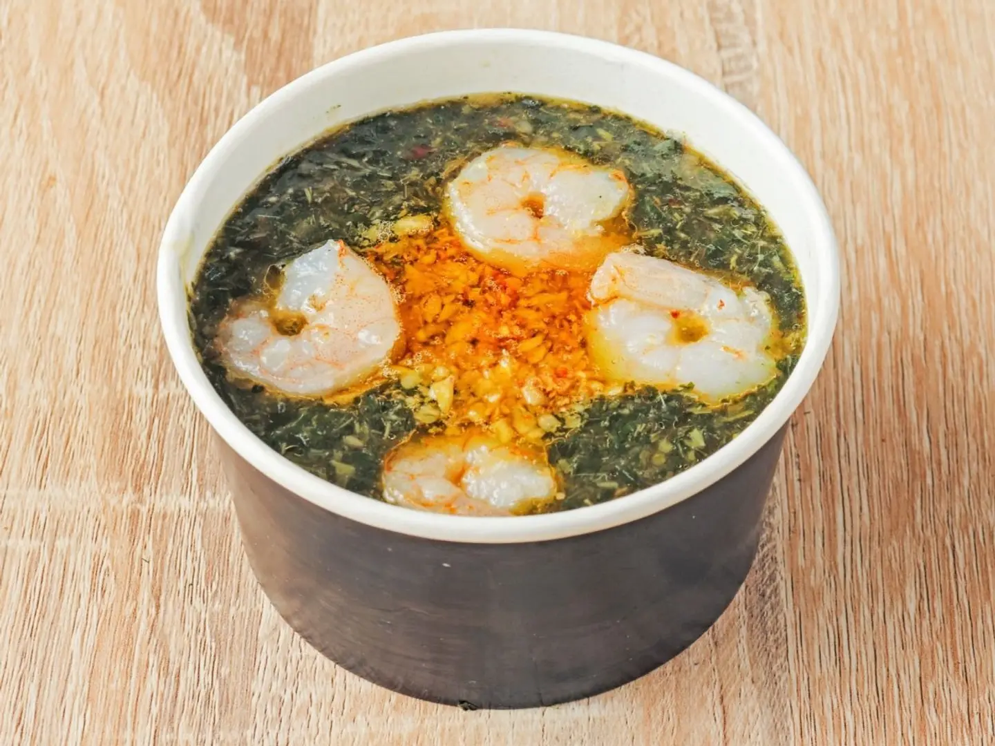 طاجن ملوخية بالروبيان