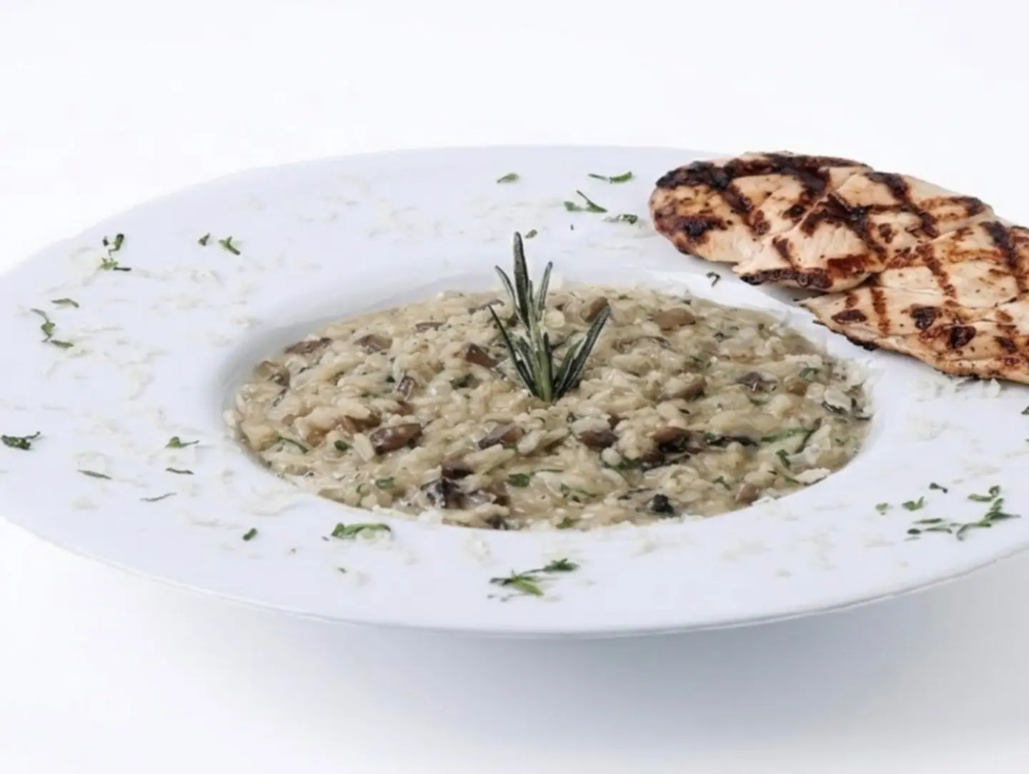 Risotto Mushroom With Chicken
