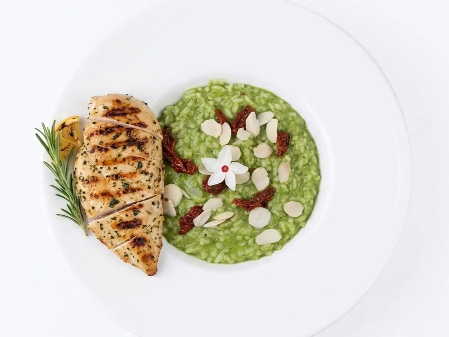 Risotto Pesto With Chicken