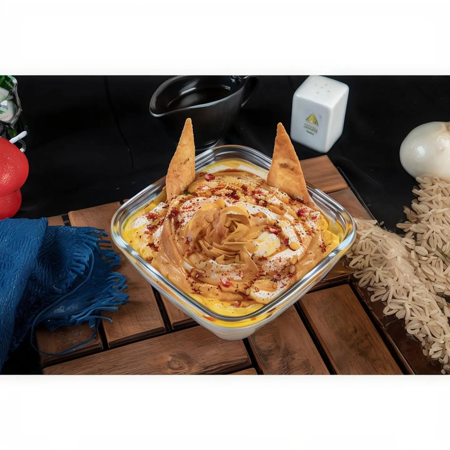 Hummus Fattah With Ghee