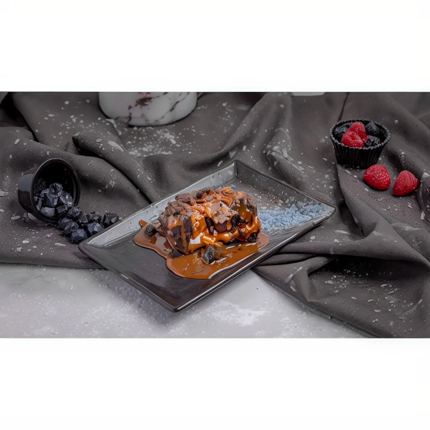 Rockslide Brownie Cake