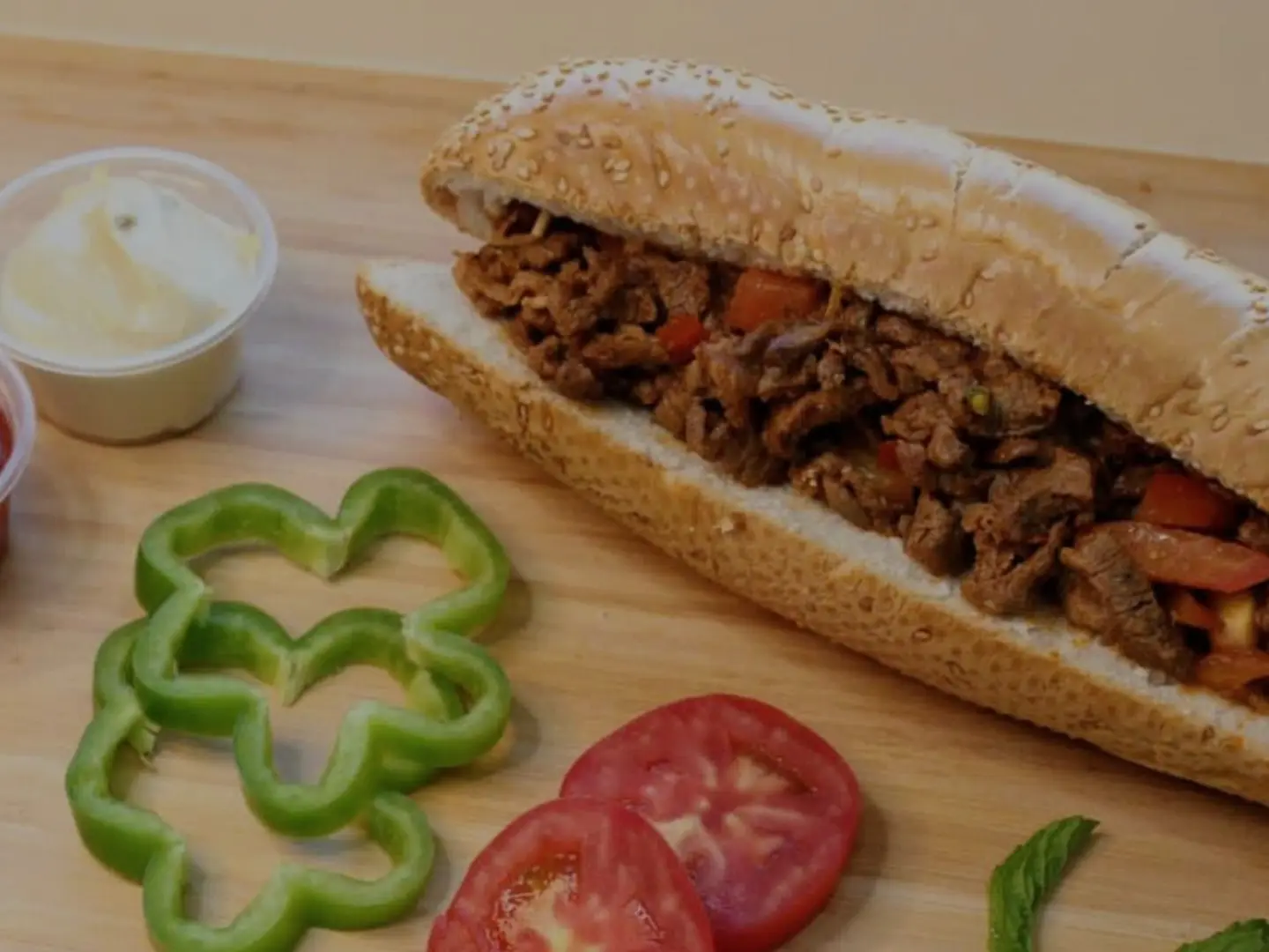Meat Bun Sandwich