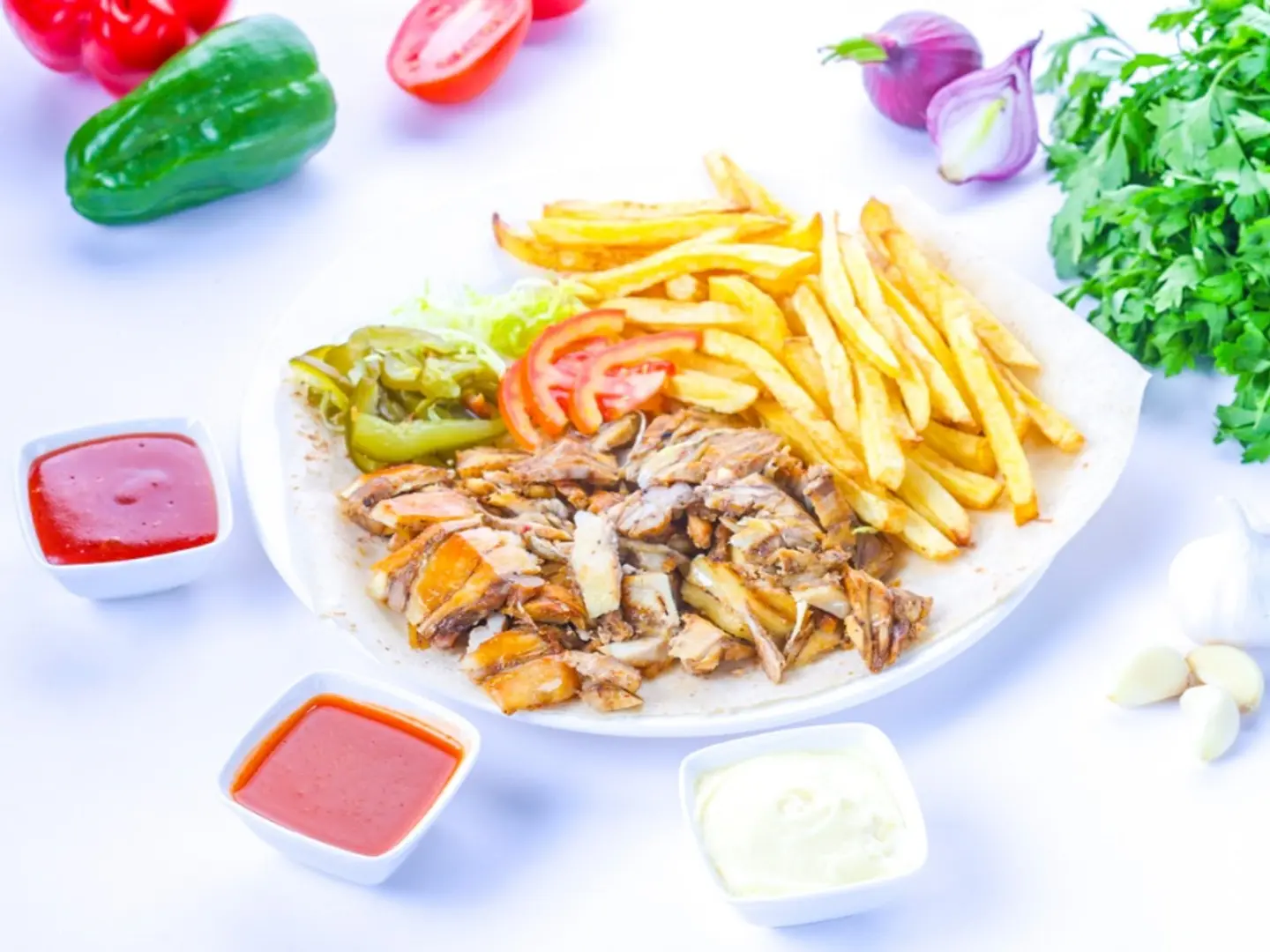 Small Shawerma Plate
