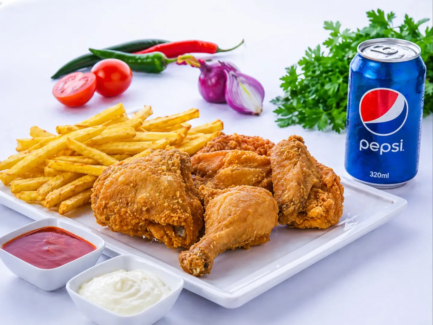 Spicy Broasted Meal