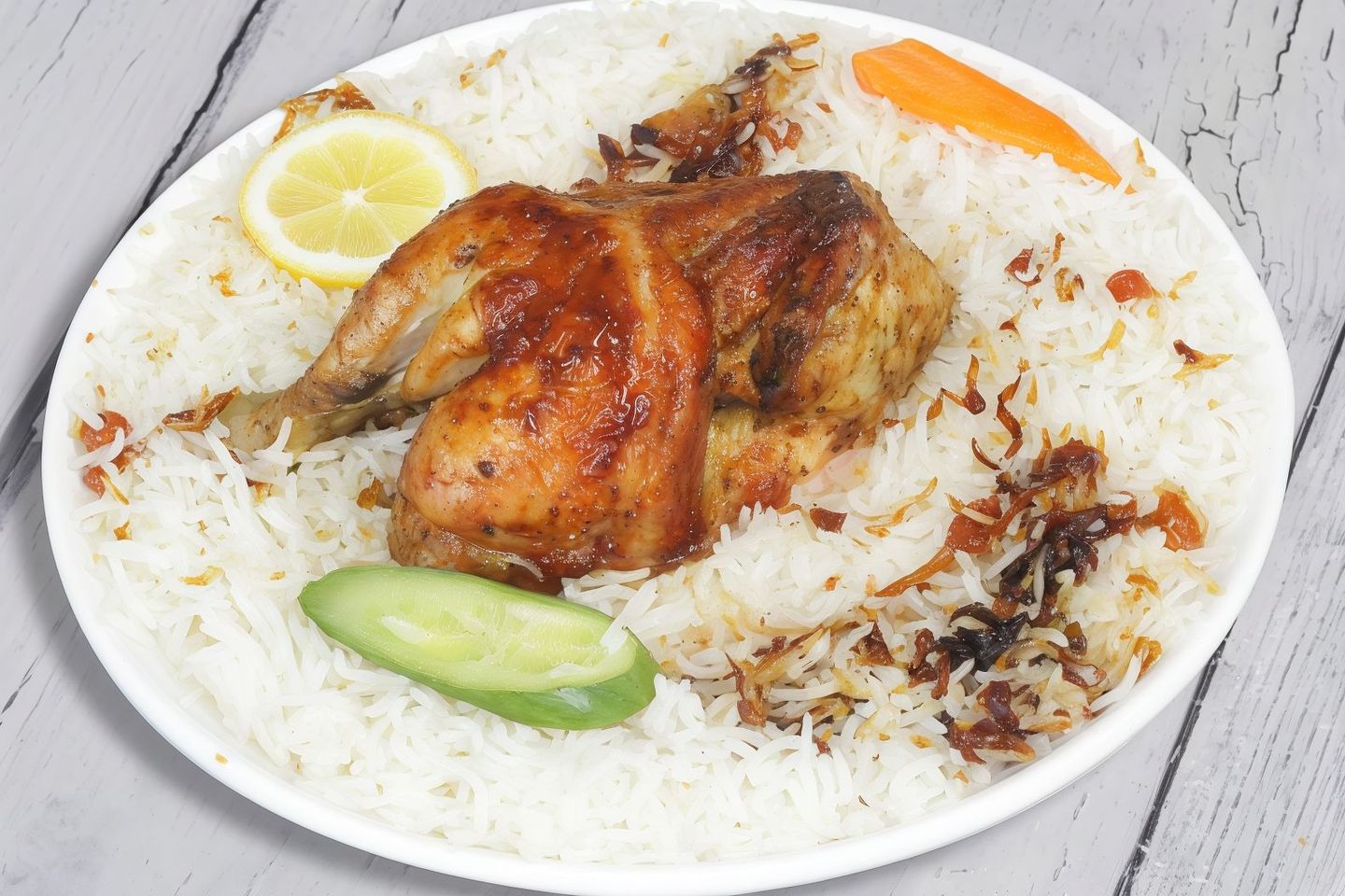 دجاج شواية - نص حبة دجاج