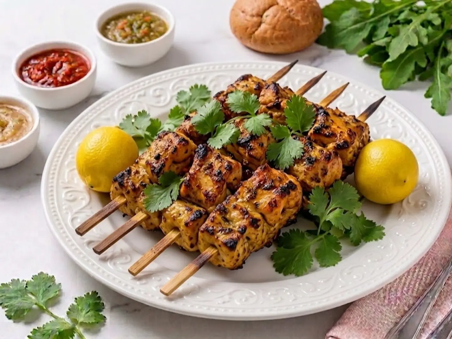 Chicken Kebab Platter