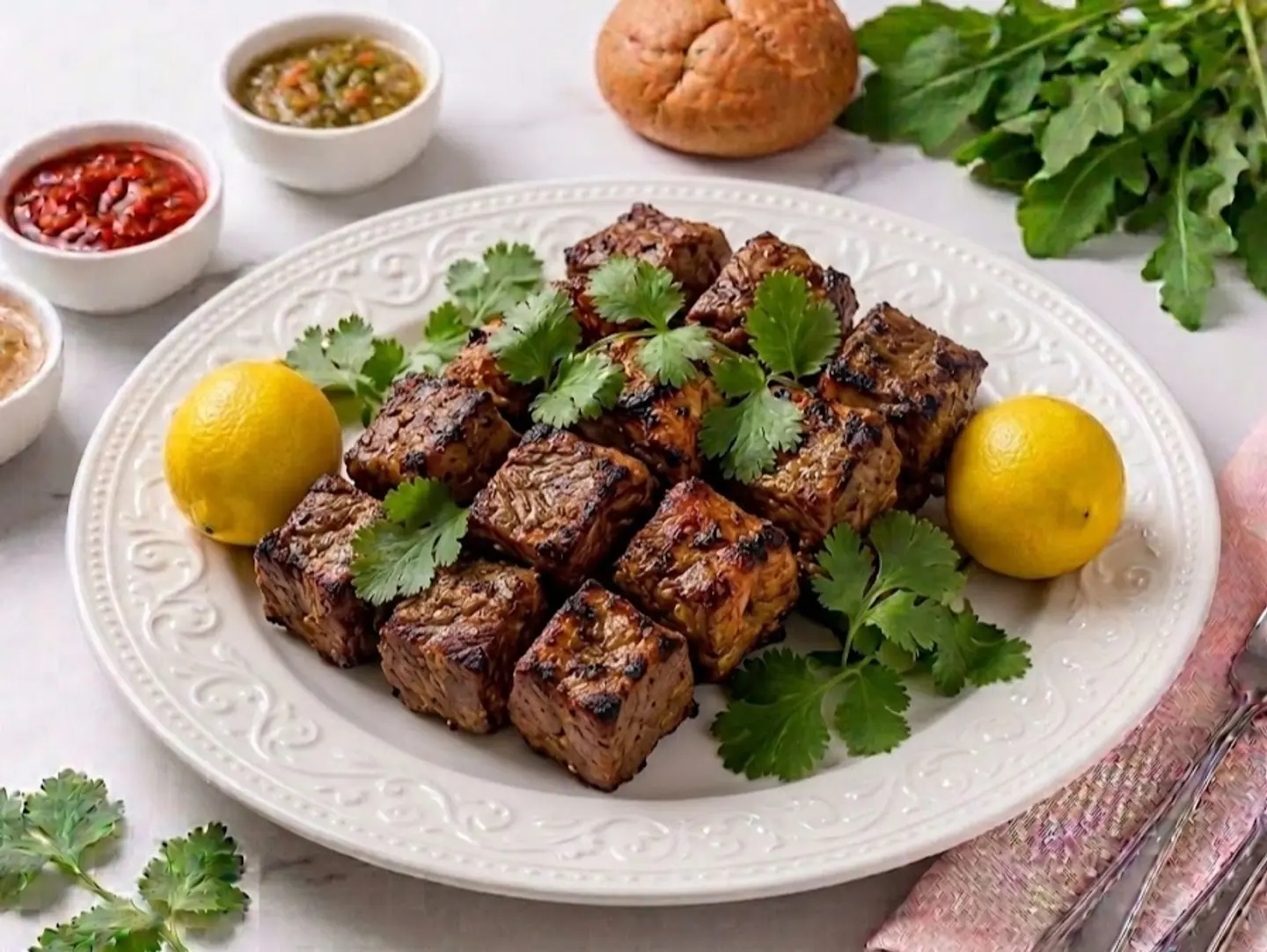 Lamb Kebab Platter