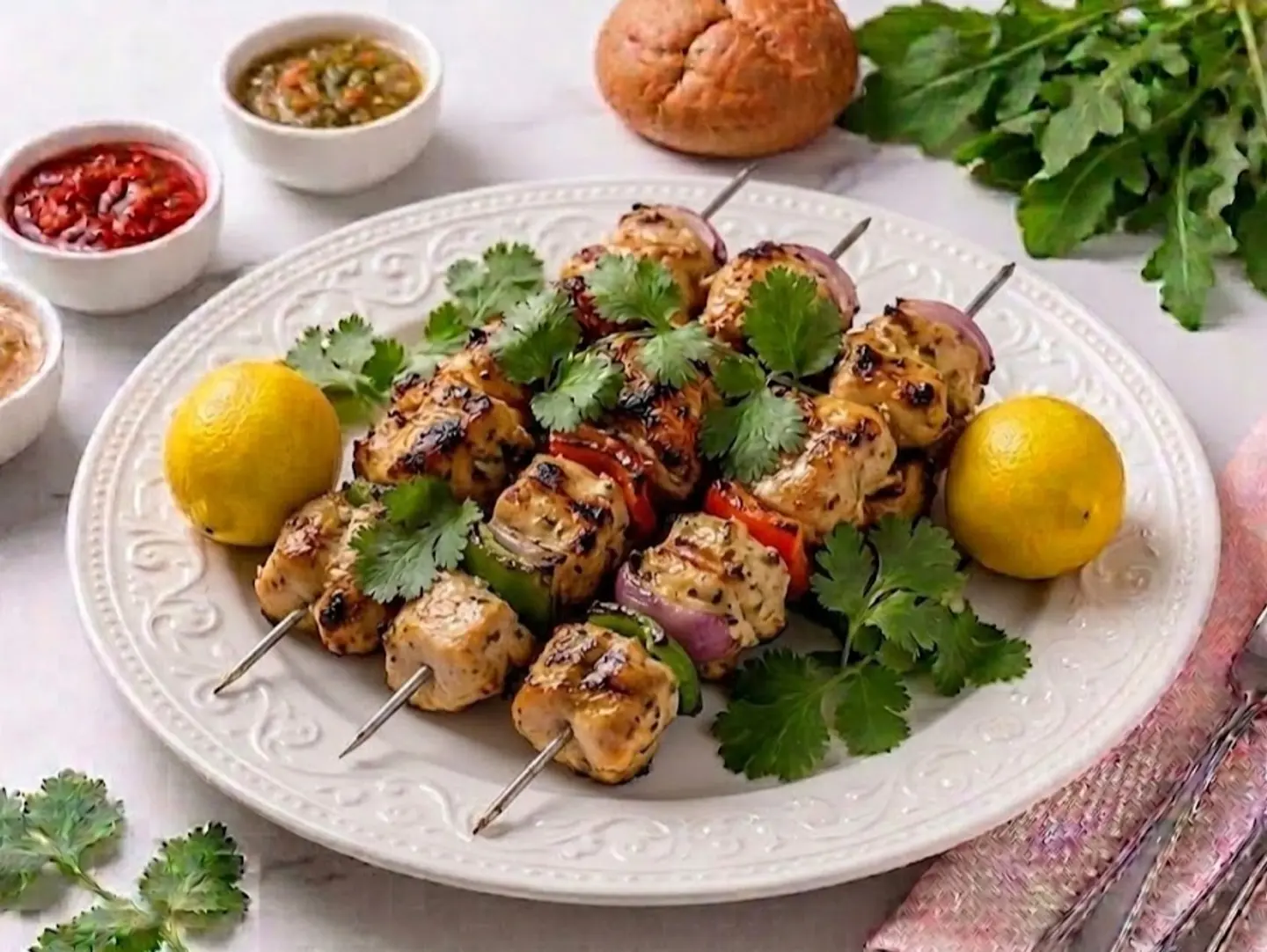 Shish Tawook Platter