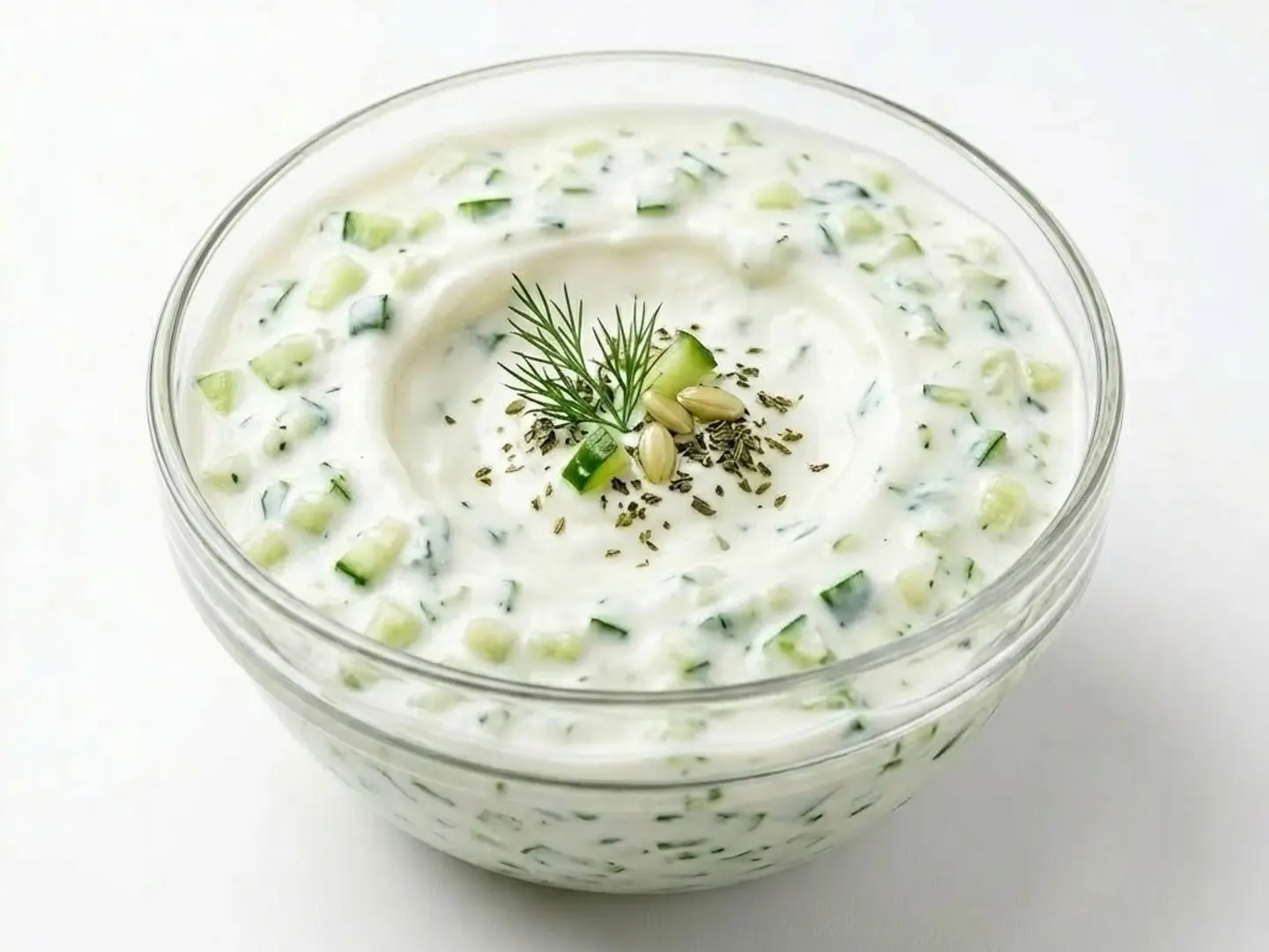 Large Cucumber With Yogurt