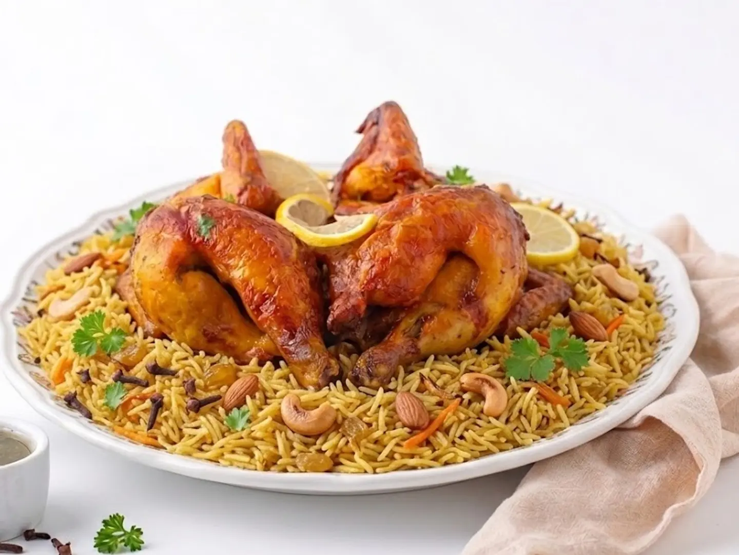 Grilled Chicken With Rice