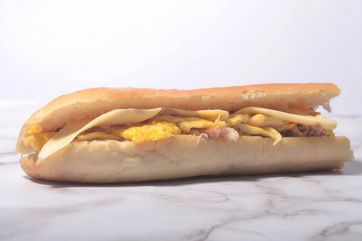Two Cheese Egg Sandwich