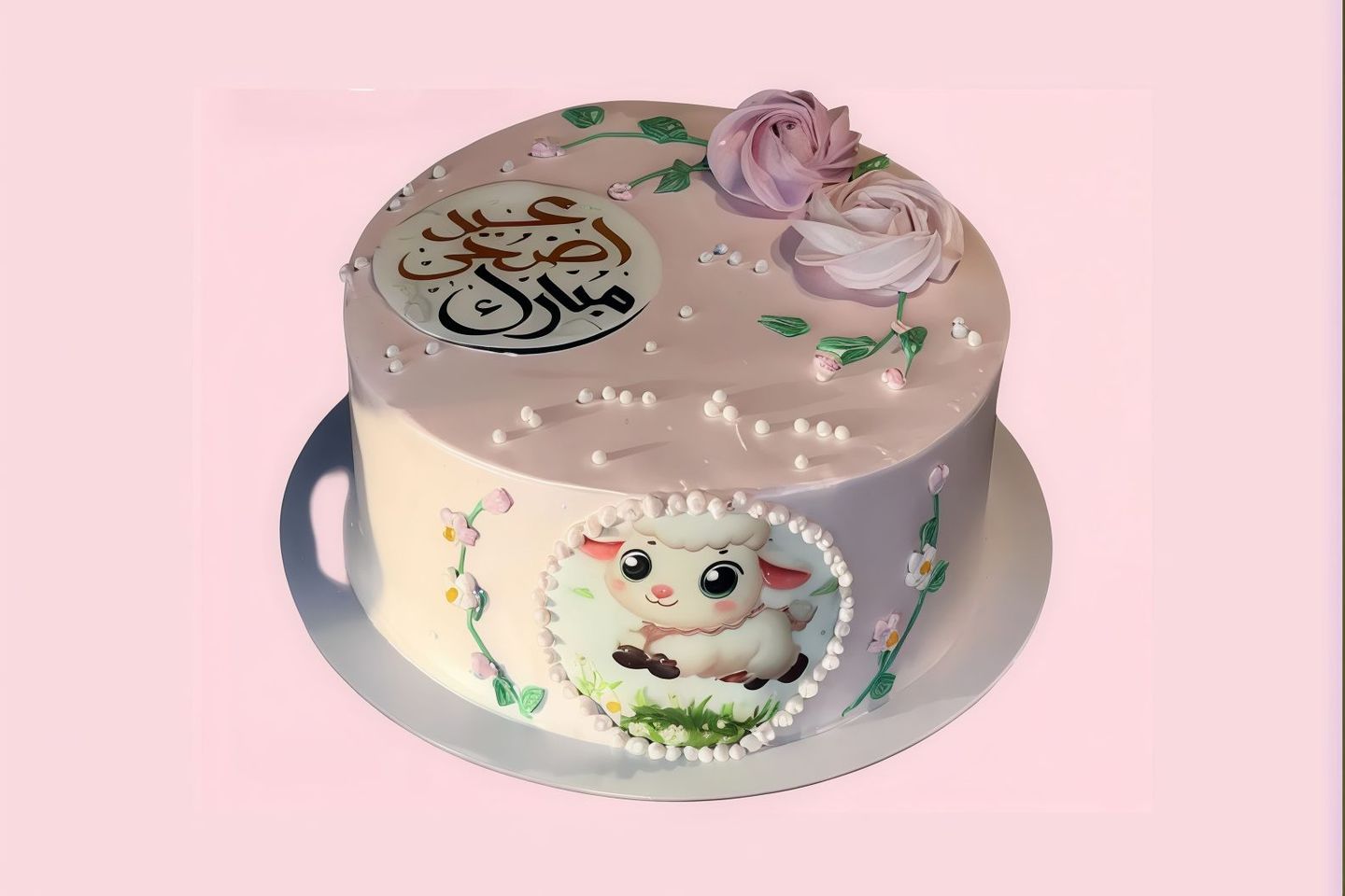 كيك عيد الاضحى دائري