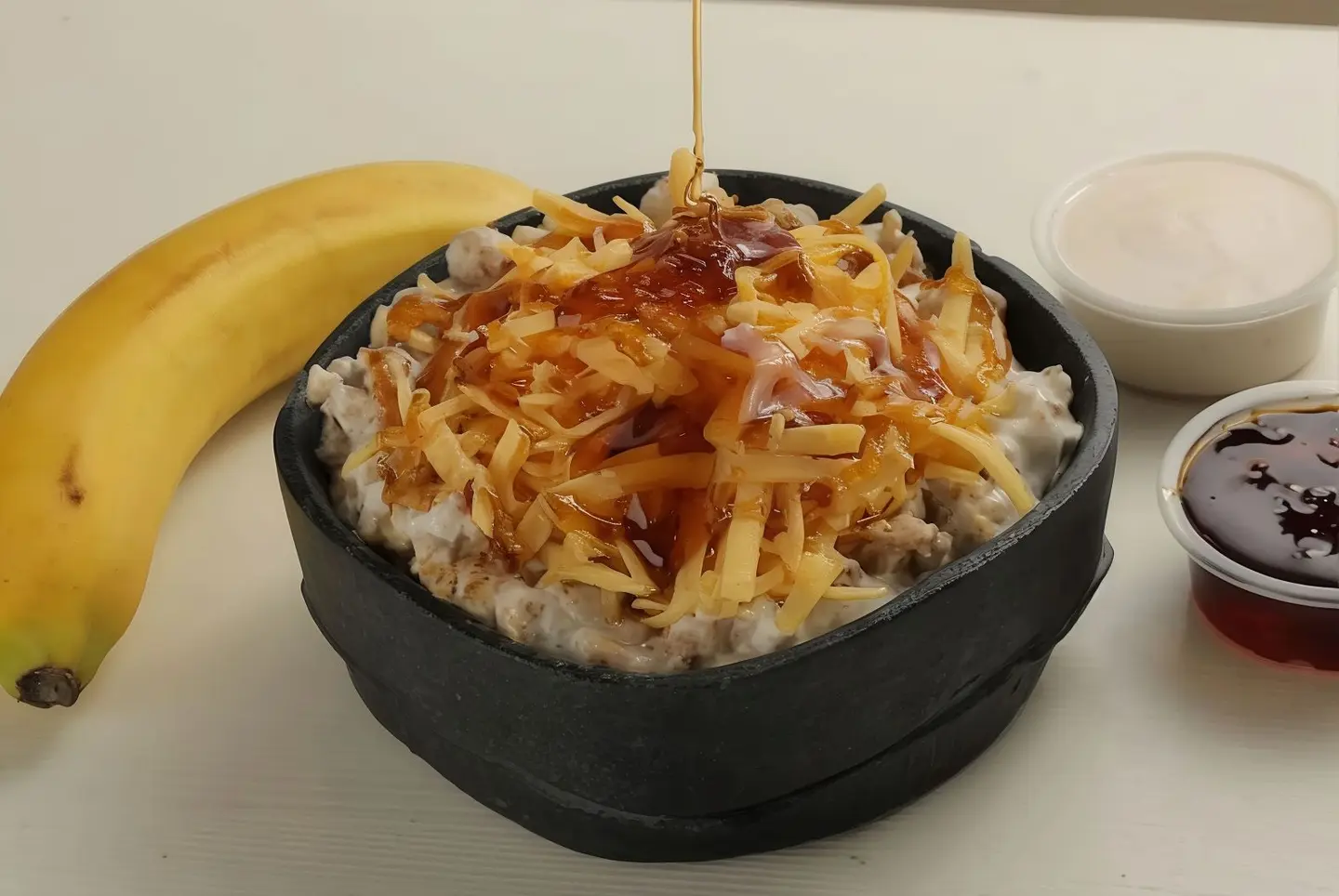 معصوب ملكي قشطة و موز