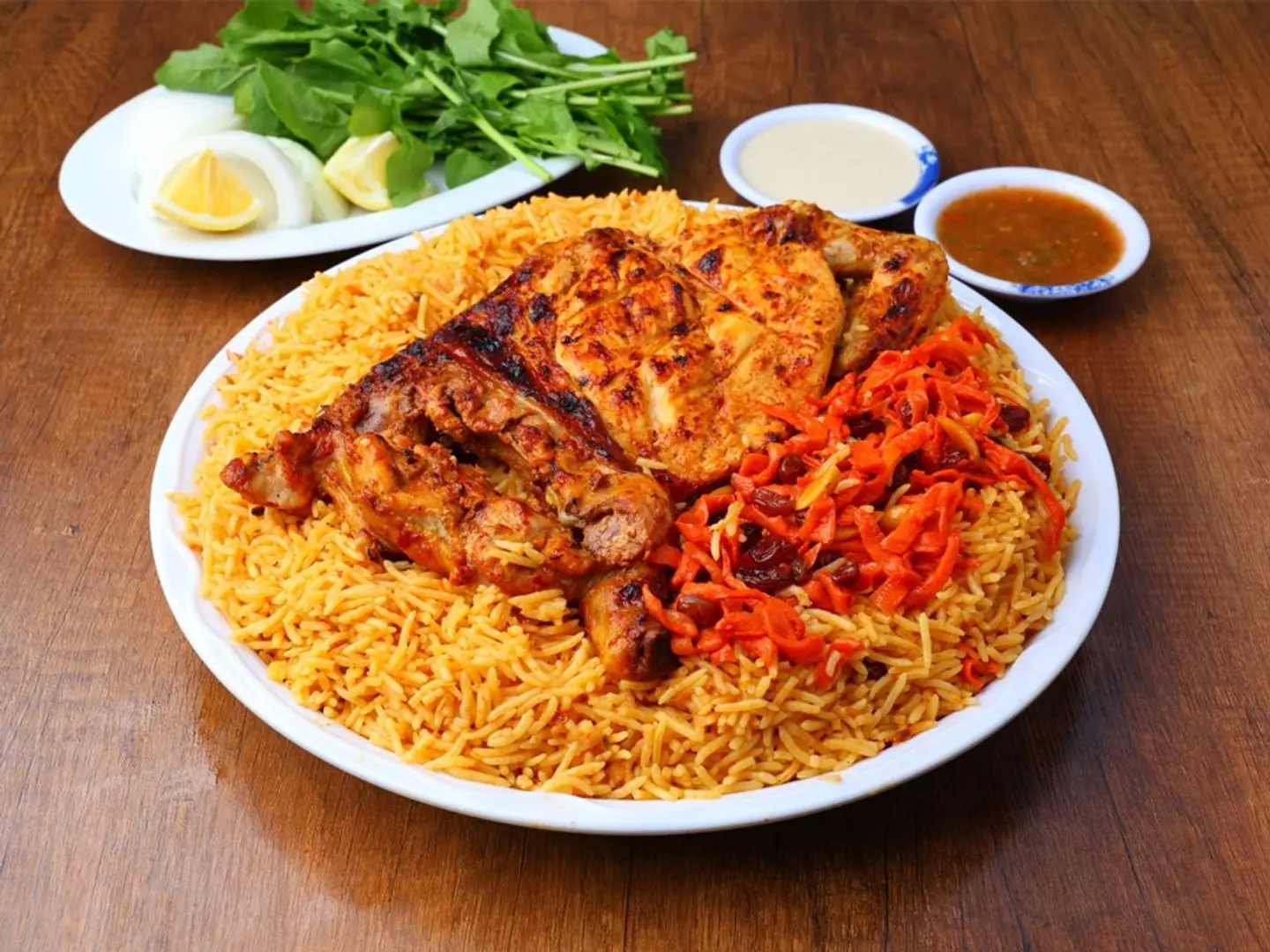 وجبة البركة علي الفحم