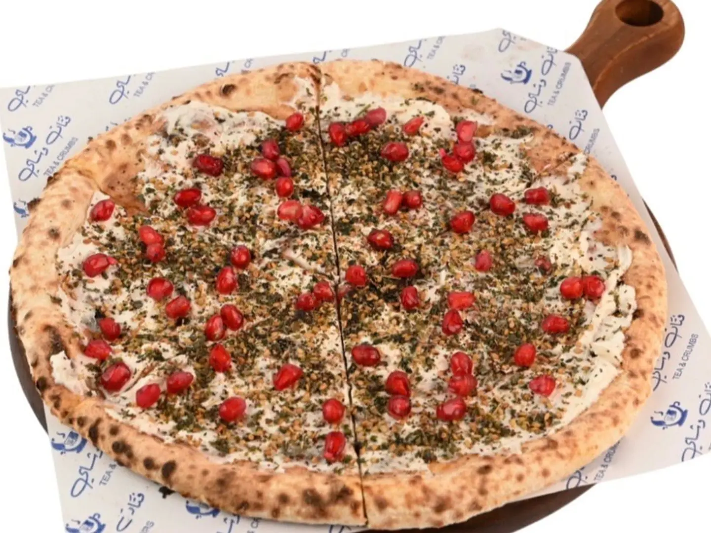 Zaatar Labneh Manakish