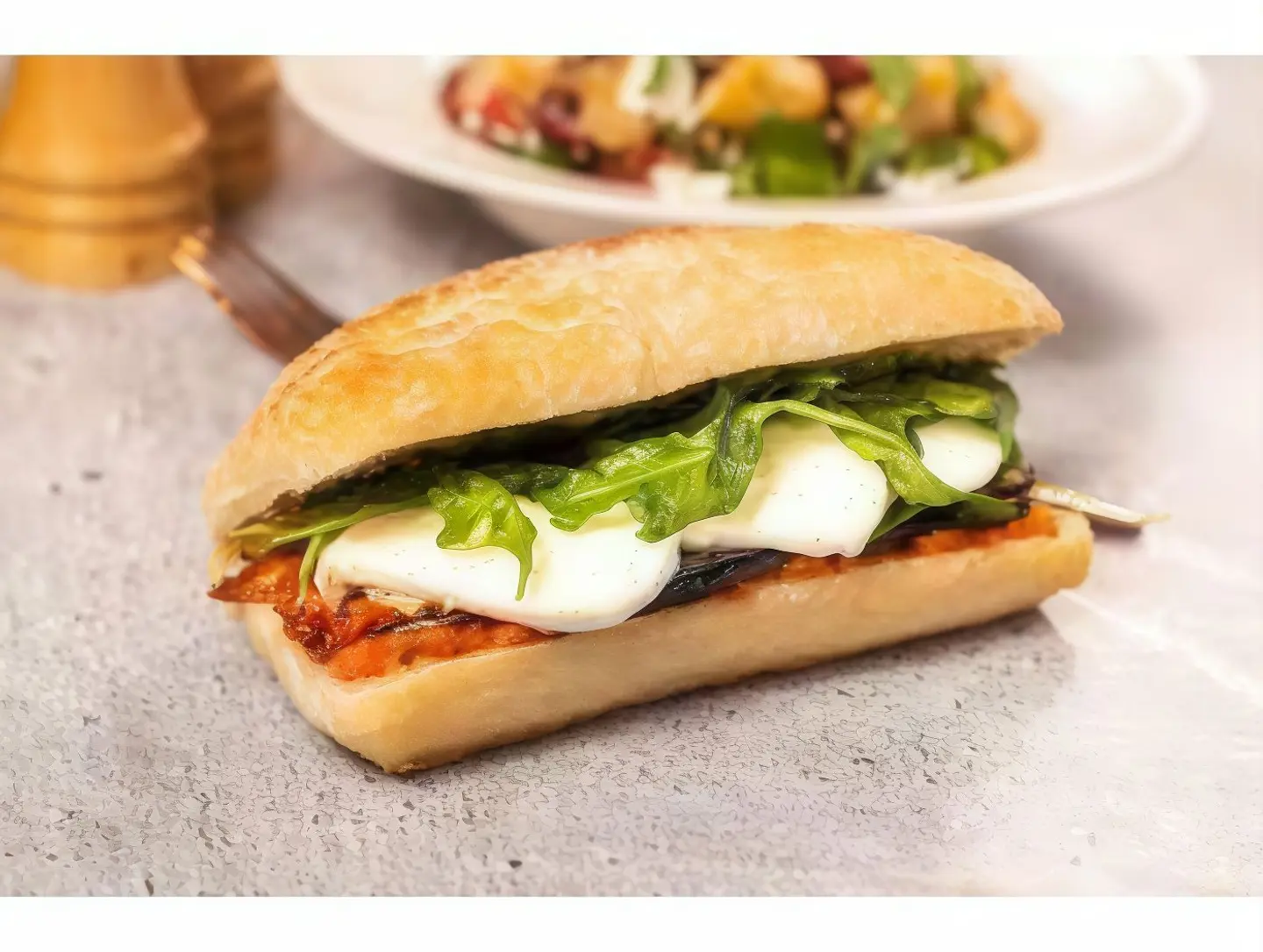 Mini Halloumi Sandwich