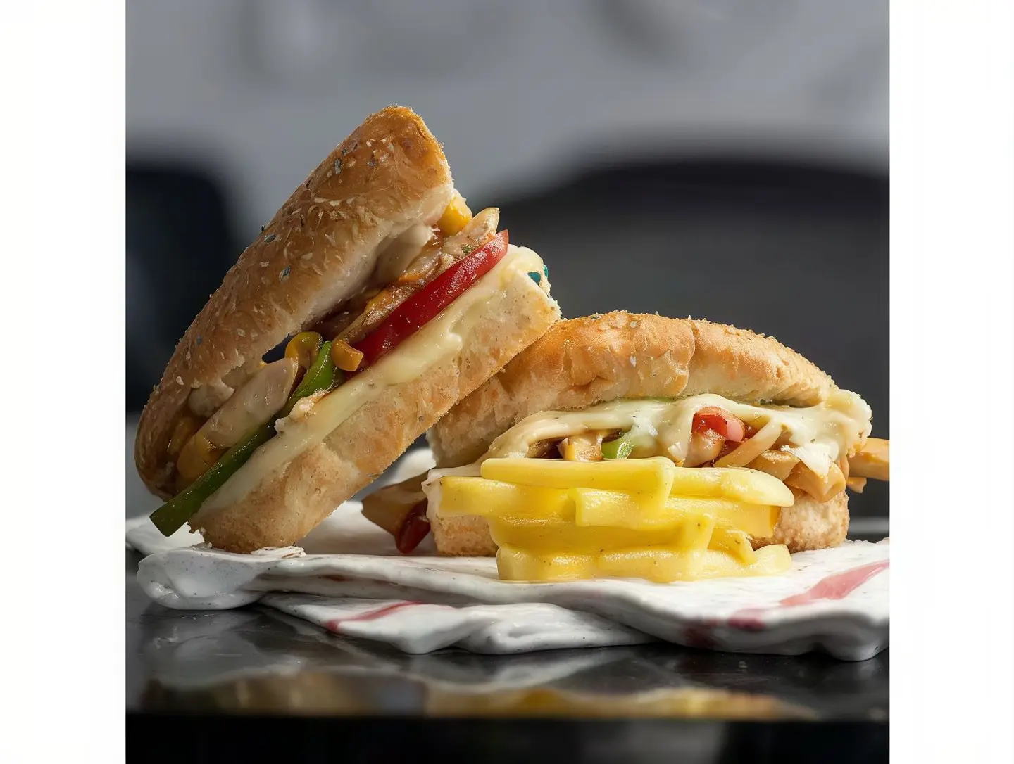 Mini Fajita Ciabatta Sandwich